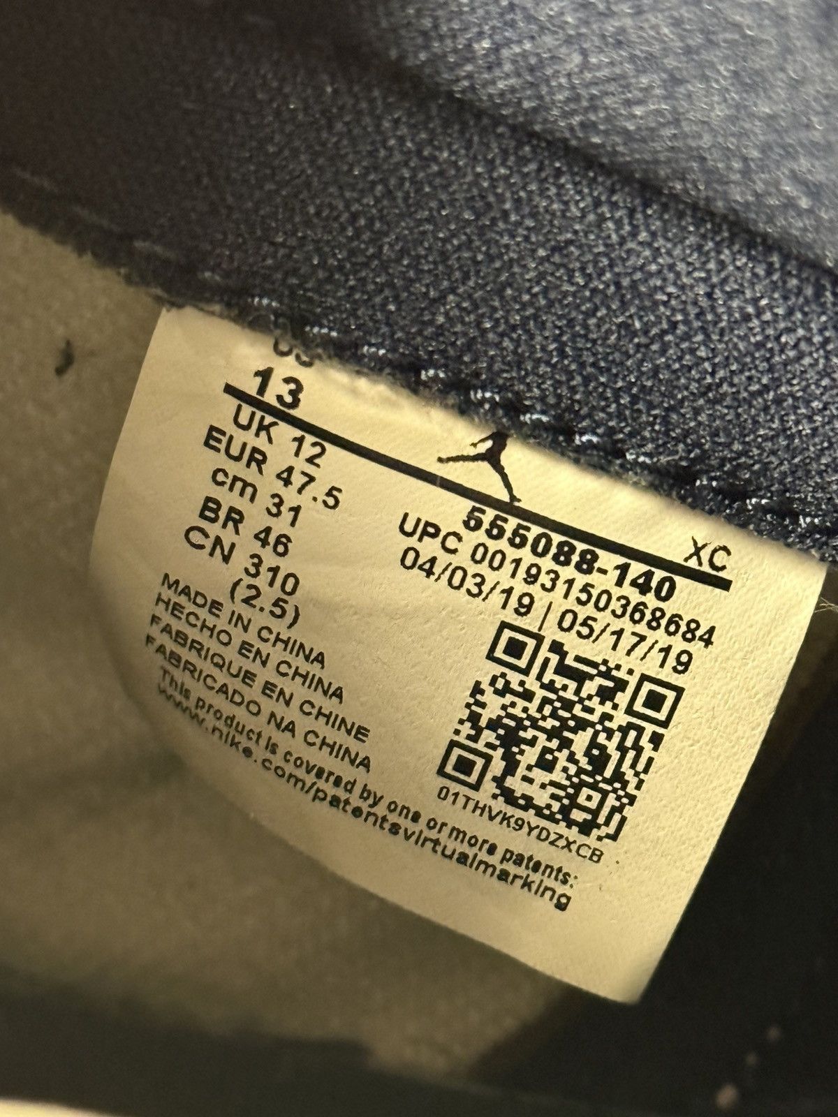 Jordan Brand Jordan 1 Obsidians Size US 13 / EU 46 - 6 Thumbnail