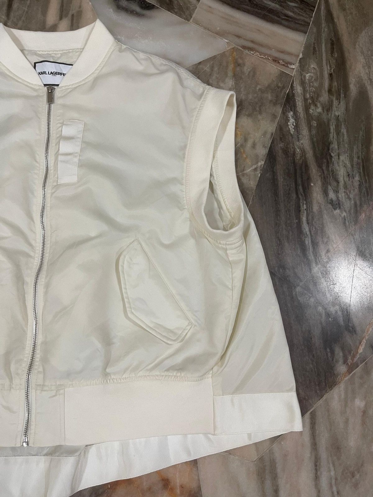 Karl Lagerfeld Karl Lagerfeld Spring/Summer/Autumn Pocono Loose Boxy Vest Size M / US 6-8 / IT 42-44 - 7 Thumbnail