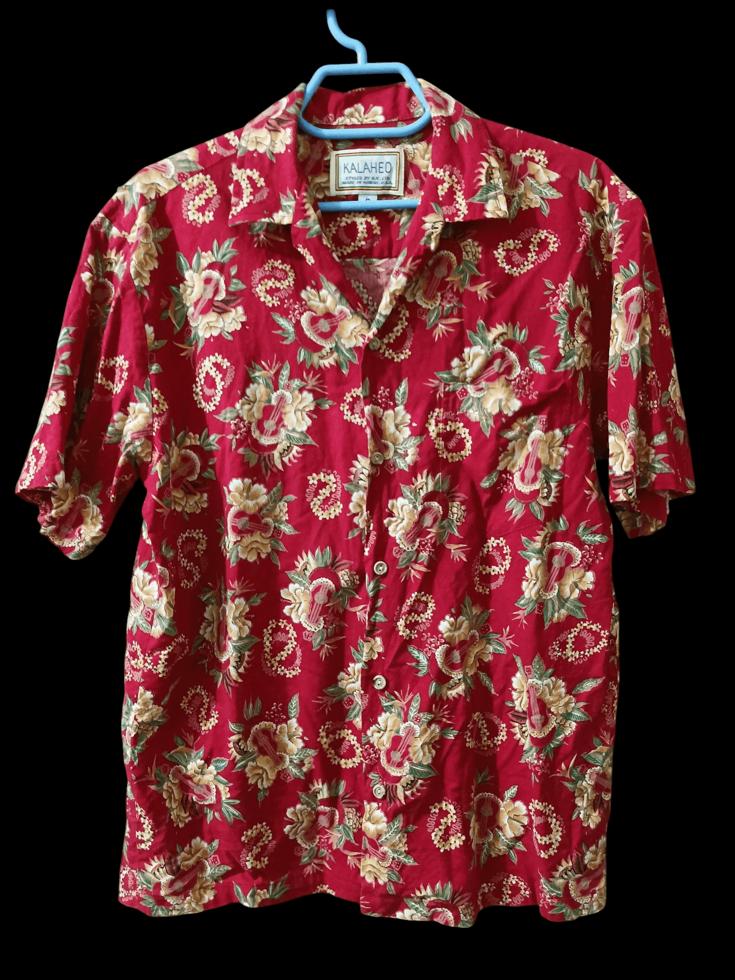 Kalaheo Hawaii Shirt Button Up Flower Design Kalaheo Product Size US S / EU 44-46 / 1 - 1 Thumbnail