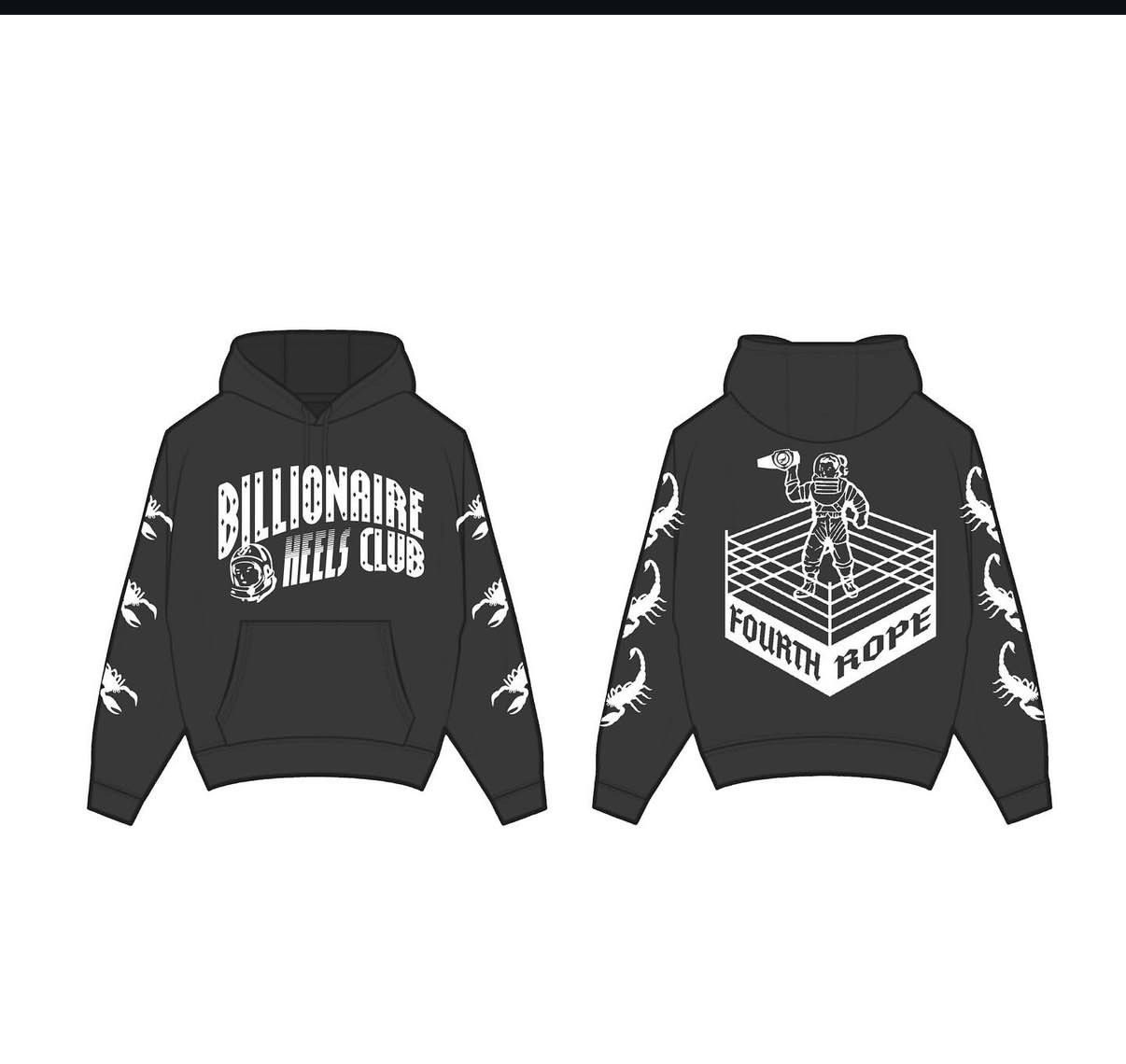 Billionaire Boys Club Billionaire Heels Club x Fourth Rope Hoody Size US M / EU 48-50 / 2 - 2 Thumbnail