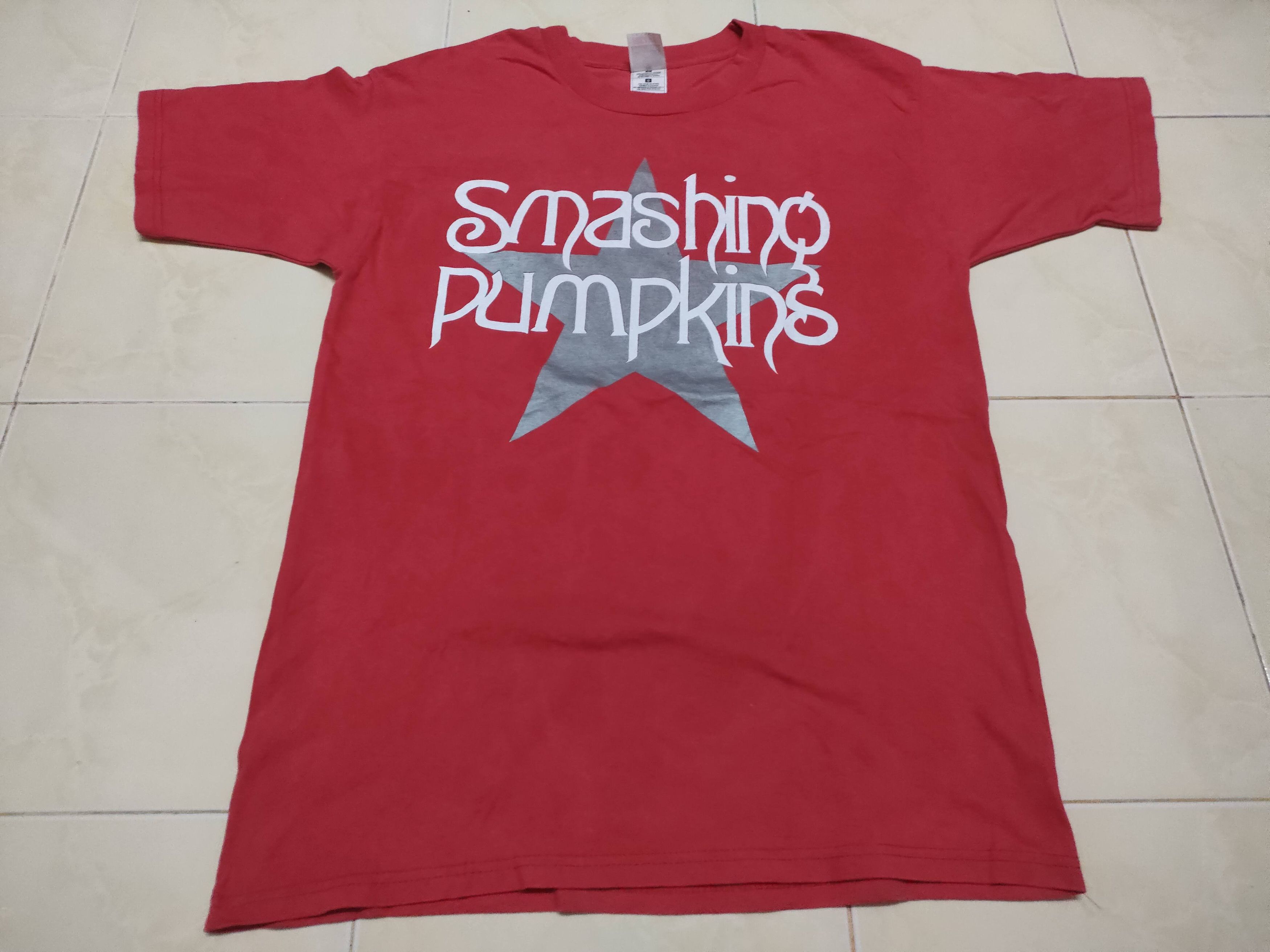 Band Tees × Vintage Vintage 90's Smashing Pumpkins Music Band Rock Punk Size US L / EU 52-54 / 3 - 5 Thumbnail