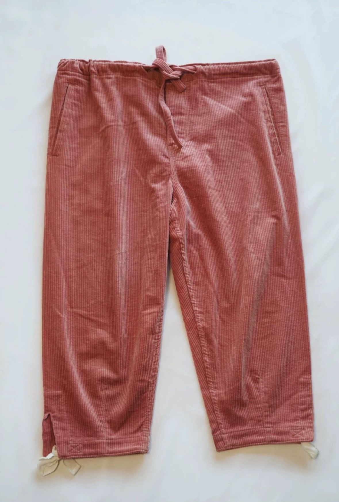 Comme des Garcons Homme Plus CDG homme plus Pink corduroy pants Size US 44 / EU 60 - 1 Thumbnail