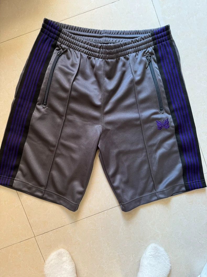 Needles Needles Butterfly Logo Gray Shorts - dmc Size US 28 / EU 44 - 1 Thumbnail