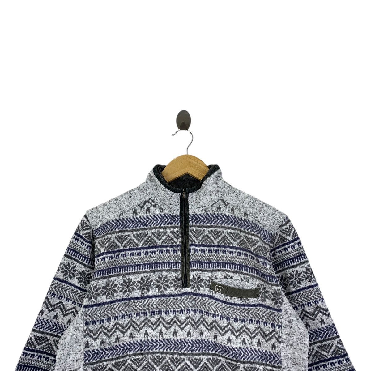 Golden Bear GOLDEN BEAR USA Native Navajo Aztec Overprint Half Zipper Size US M / EU 48-50 / 2 - 2 Thumbnail