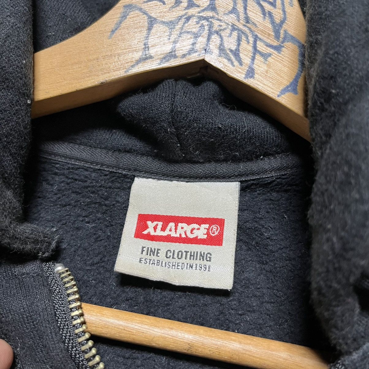 Vintage × Xlarge ⚡️Vintage X-Large Velvet Logo Zipper Hoodie Size US L / EU 52-54 / 3 - 5 Thumbnail