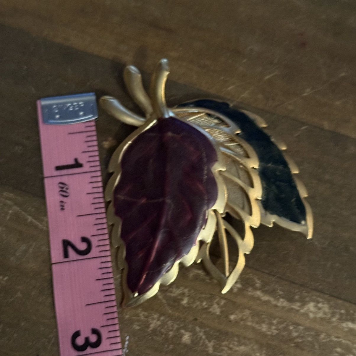 Vintage Vintage Autumn leaves brooch Size ONE SIZE - 2 Thumbnail