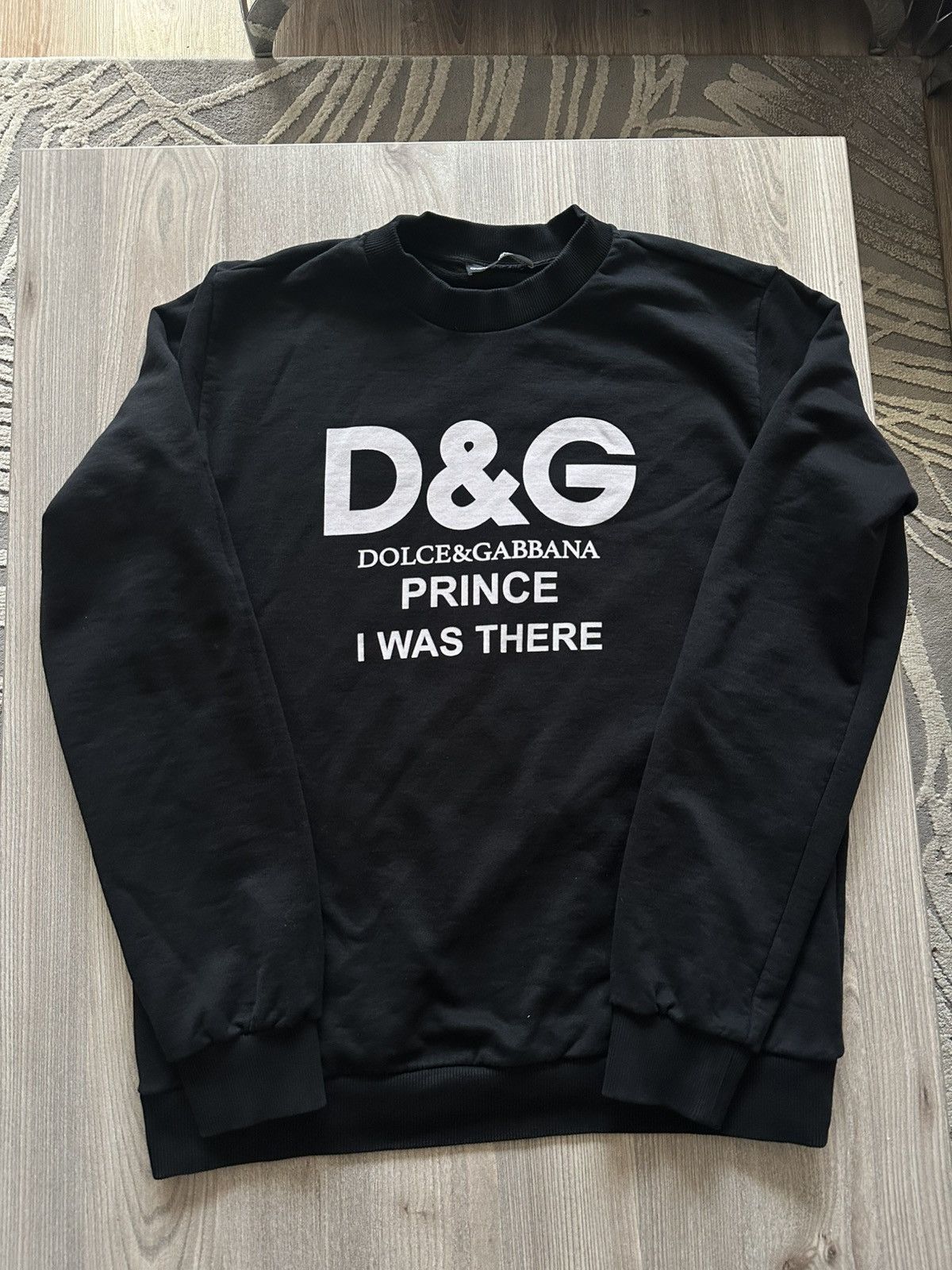 Dolce & Gabbana Dolce and Gabbana Prince 90s Vintage Crewneck Sweatshirt Size US L / EU 52-54 / 3 - 1 Thumbnail