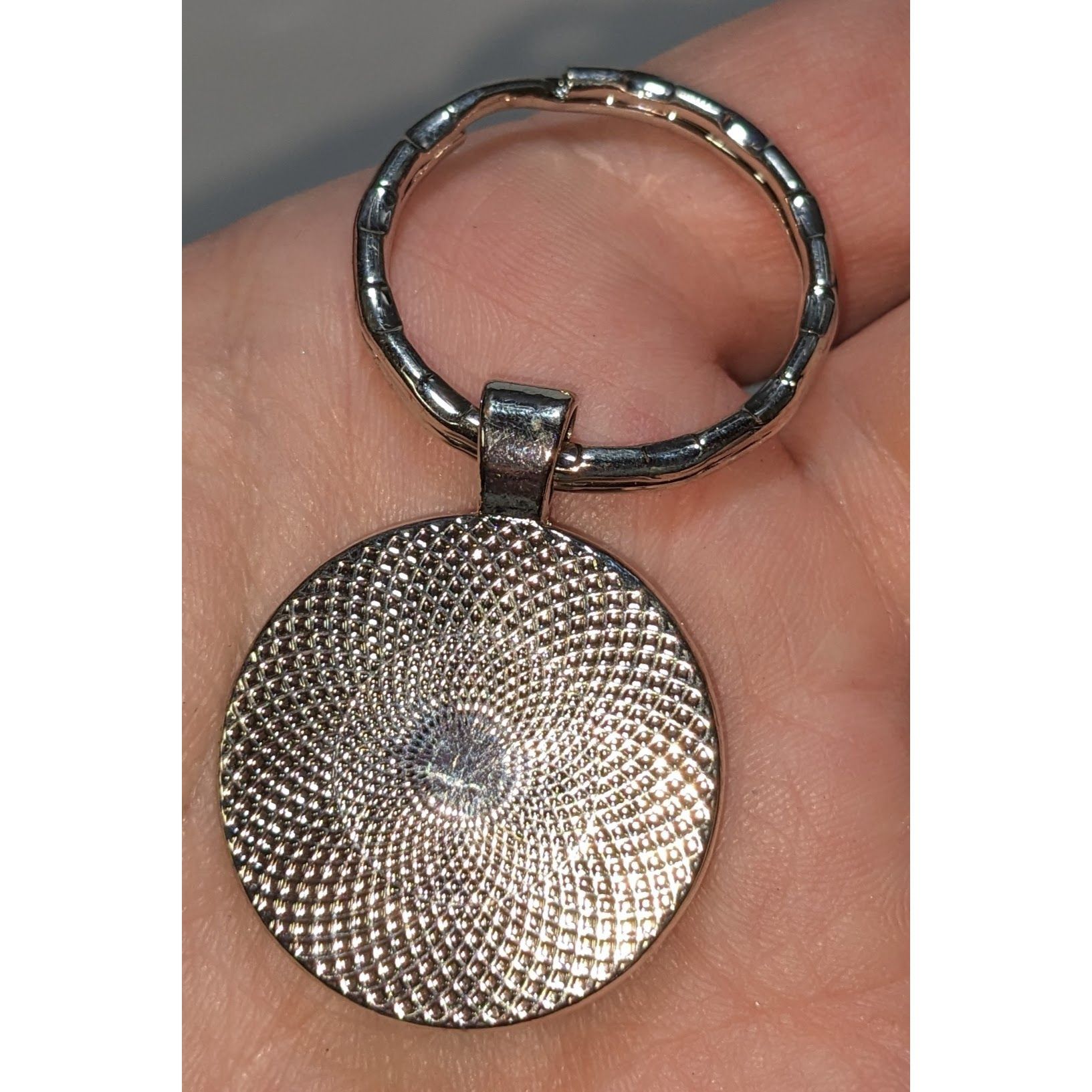 Other Four-Leaf Clover Keychain With Silver Ring Size ONE SIZE - 3 Thumbnail