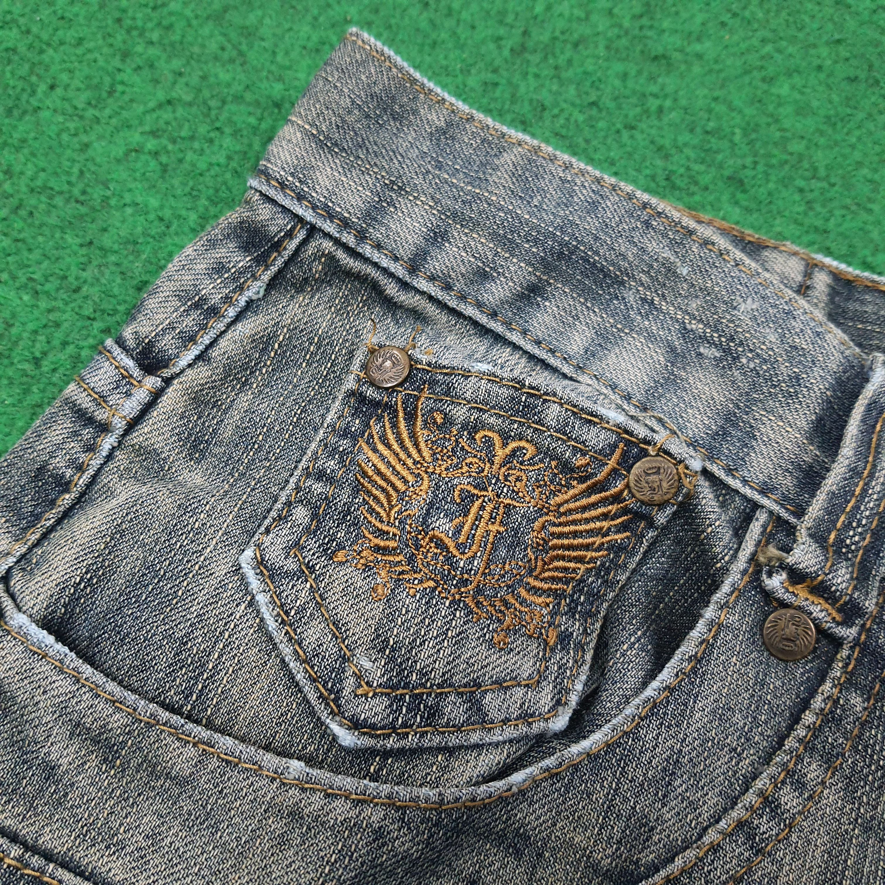 FUSAI Vintage FUSAI Focus USA Y2K Jeans C258N25 Size US 33 - 7 Thumbnail