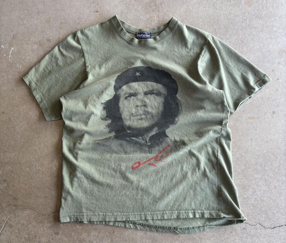 Vintage Vintage Che Guevara Faded Olive tshirt Size US L / EU 52-54 / 3 - 1 Thumbnail