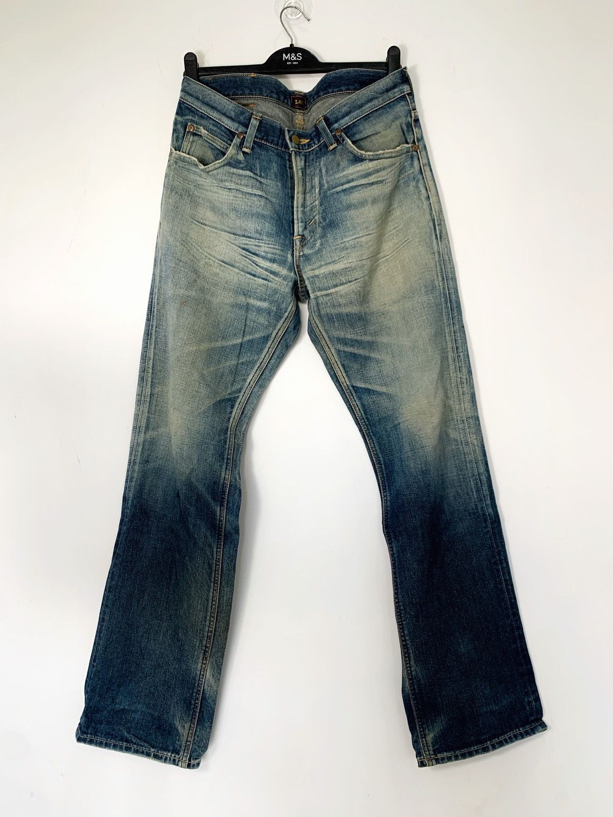 Lee lee dirty faded jeans pant Size US 34 / EU 50 - 11 Thumbnail