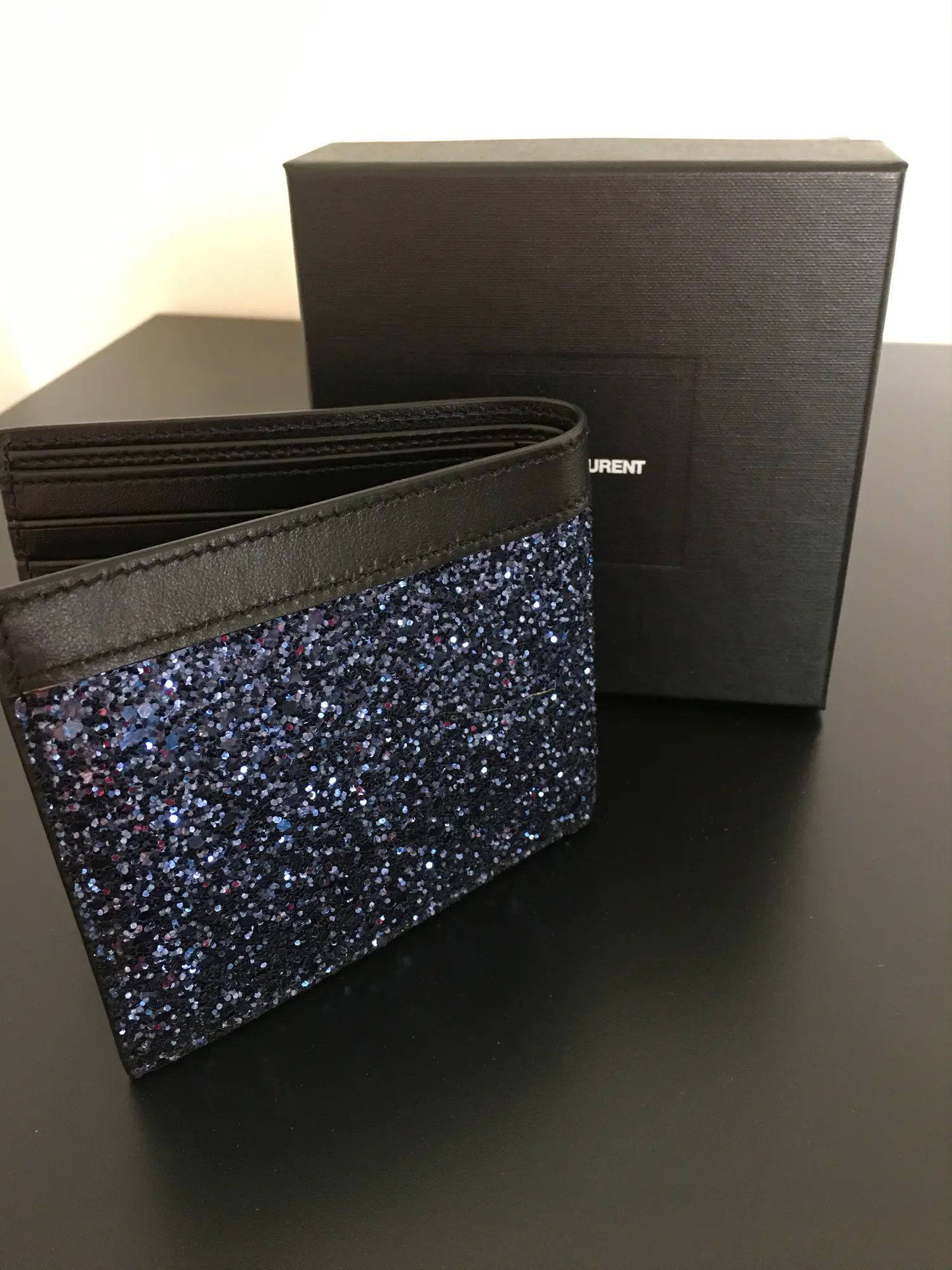 Saint Laurent Paris Wallet Glitter Size ONE SIZE - 2 Thumbnail