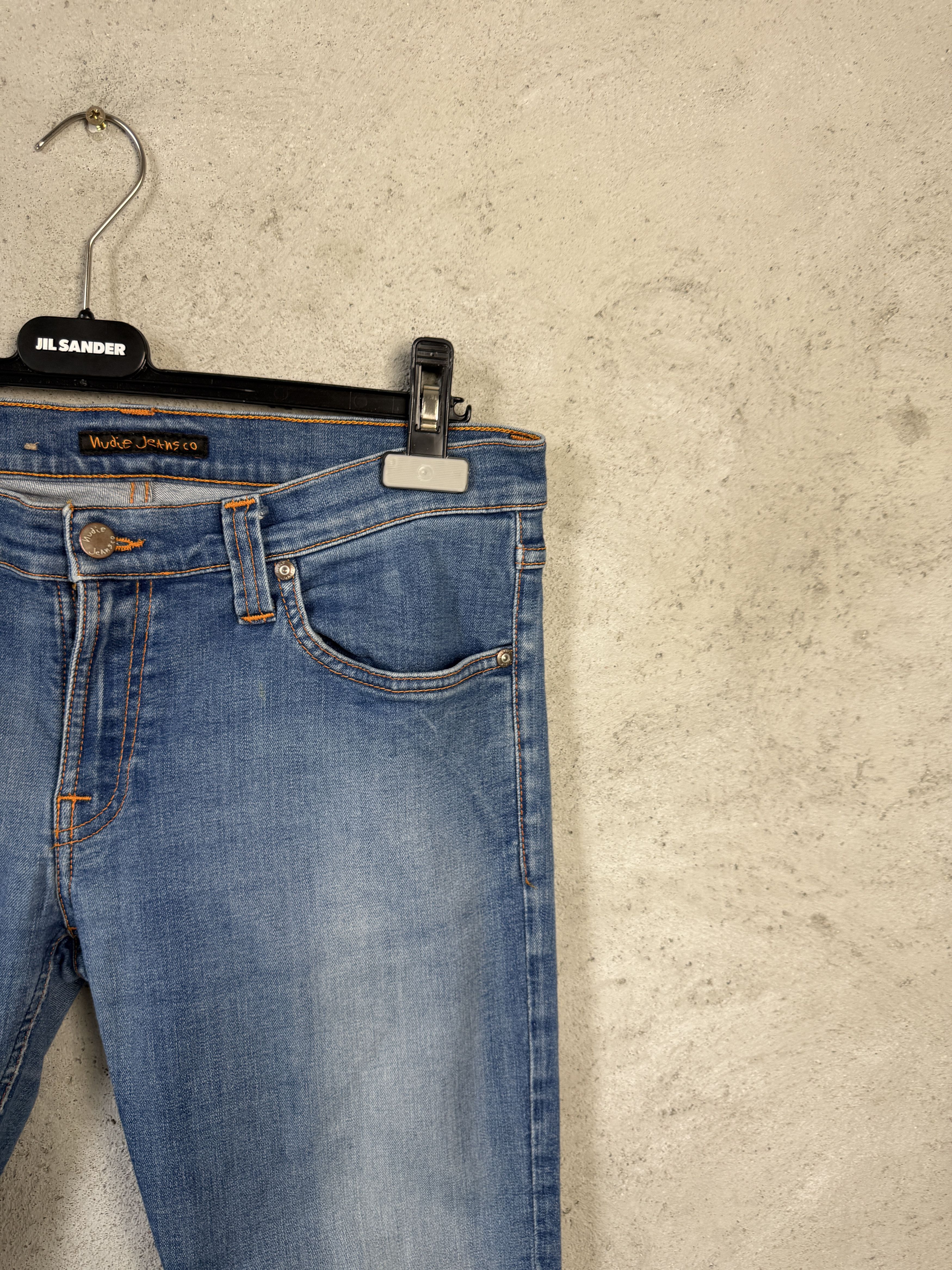 Nudie Jeans Nudie Jeans Tight Long John denim jeans pants Size US 32 / EU 48 - 2 Thumbnail