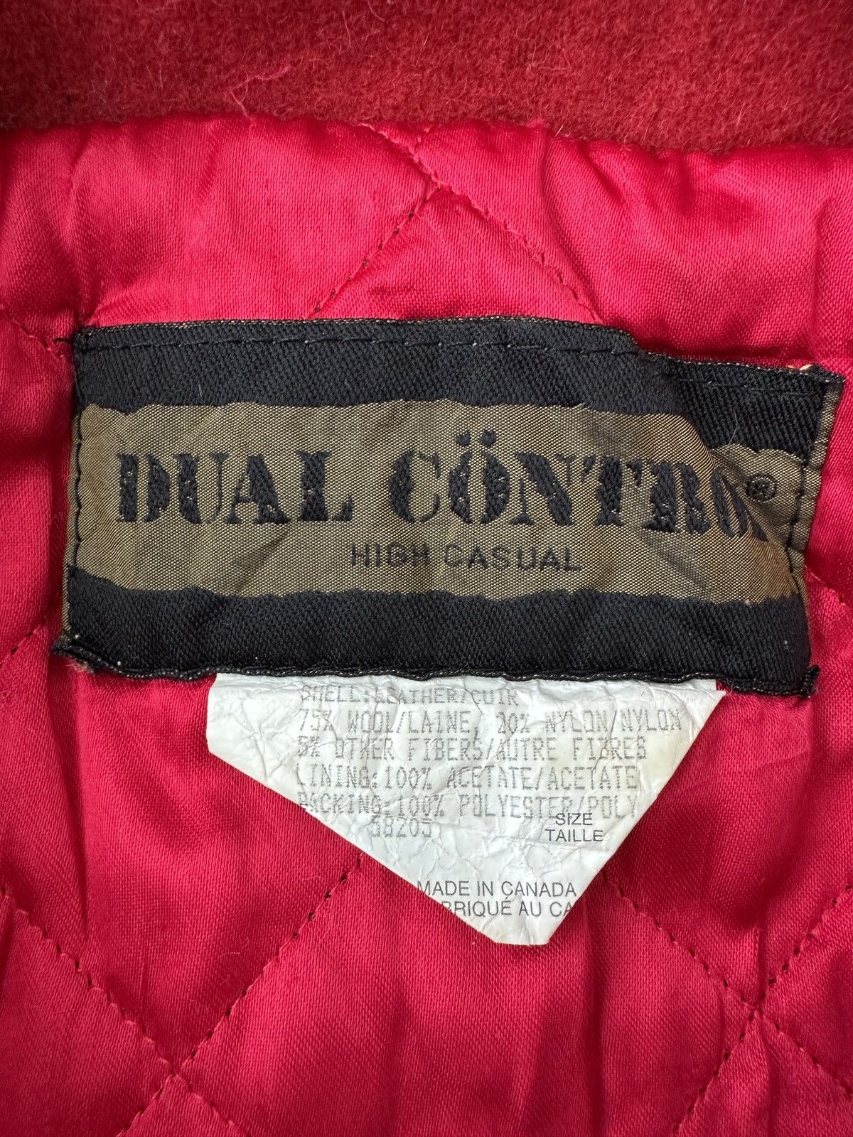 Other Vintage Dual Control Varsity Bomber Jacket Long Board Size US M / EU 48-50 / 2 - 7 Thumbnail