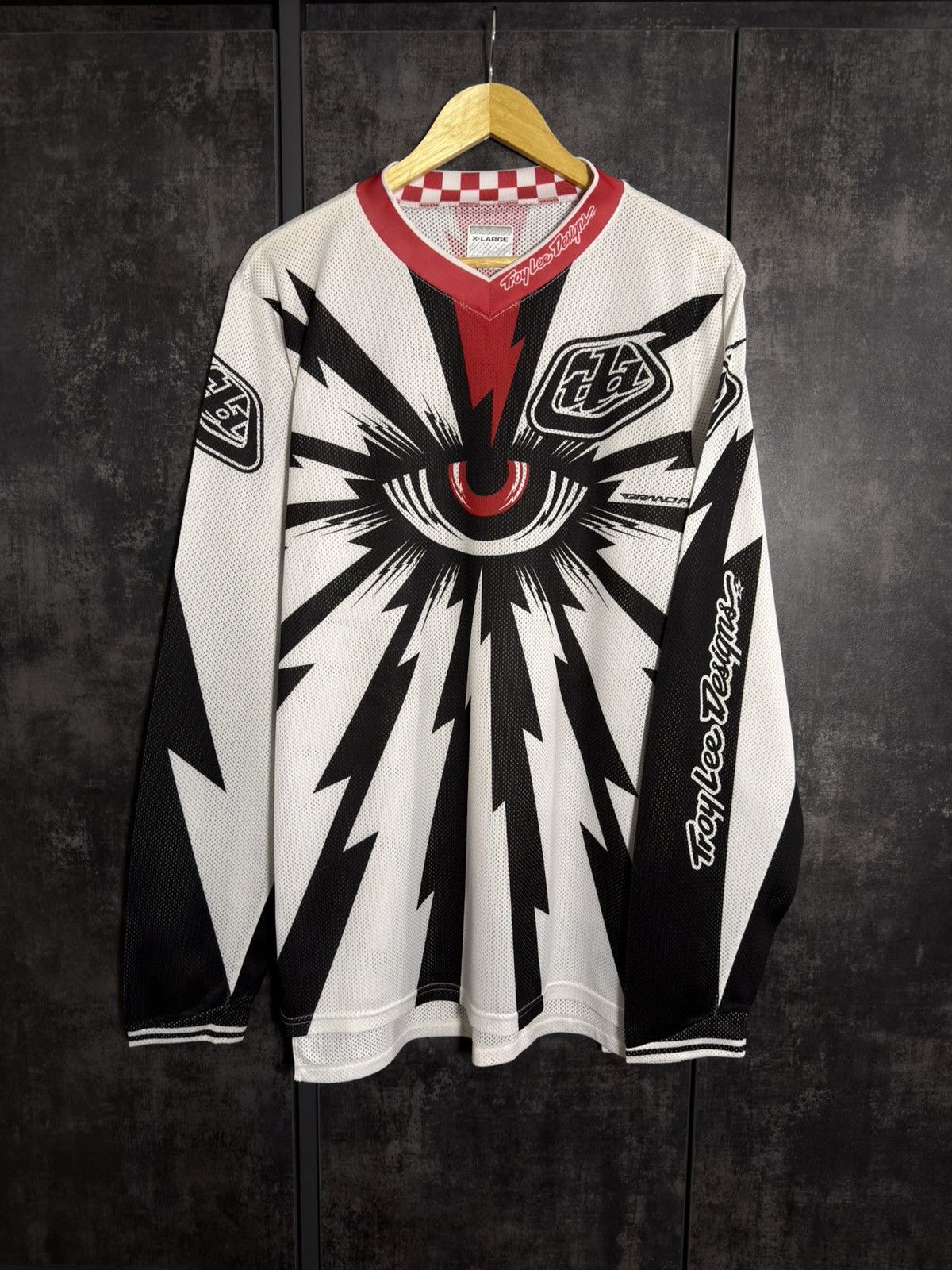JH Design Crazy Vintage GP Racing Troy Lee Jersey Longsleeve Supreme Size US XL / EU 56 / 4 - 3 Thumbnail