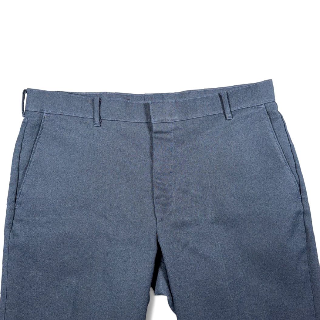 Levi's VINTAGE Levi's Pants Mens 35x29 Blue Dress Action Slacks Disco Flare Talon 70s Size US 35 - 3 Thumbnail