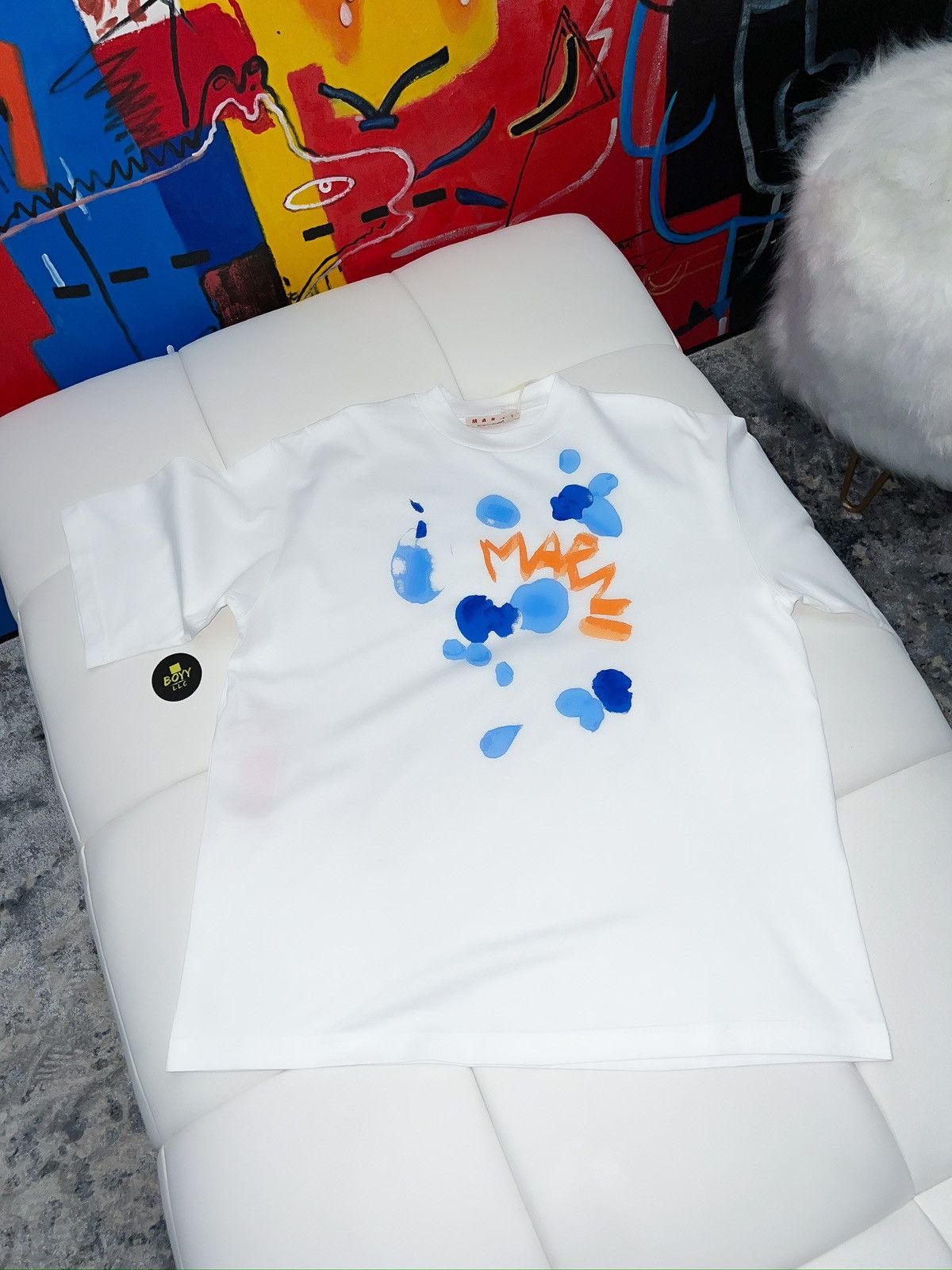 Marni Marni logo t shirt Size US S / EU 44-46 / 1 - 1 Preview
