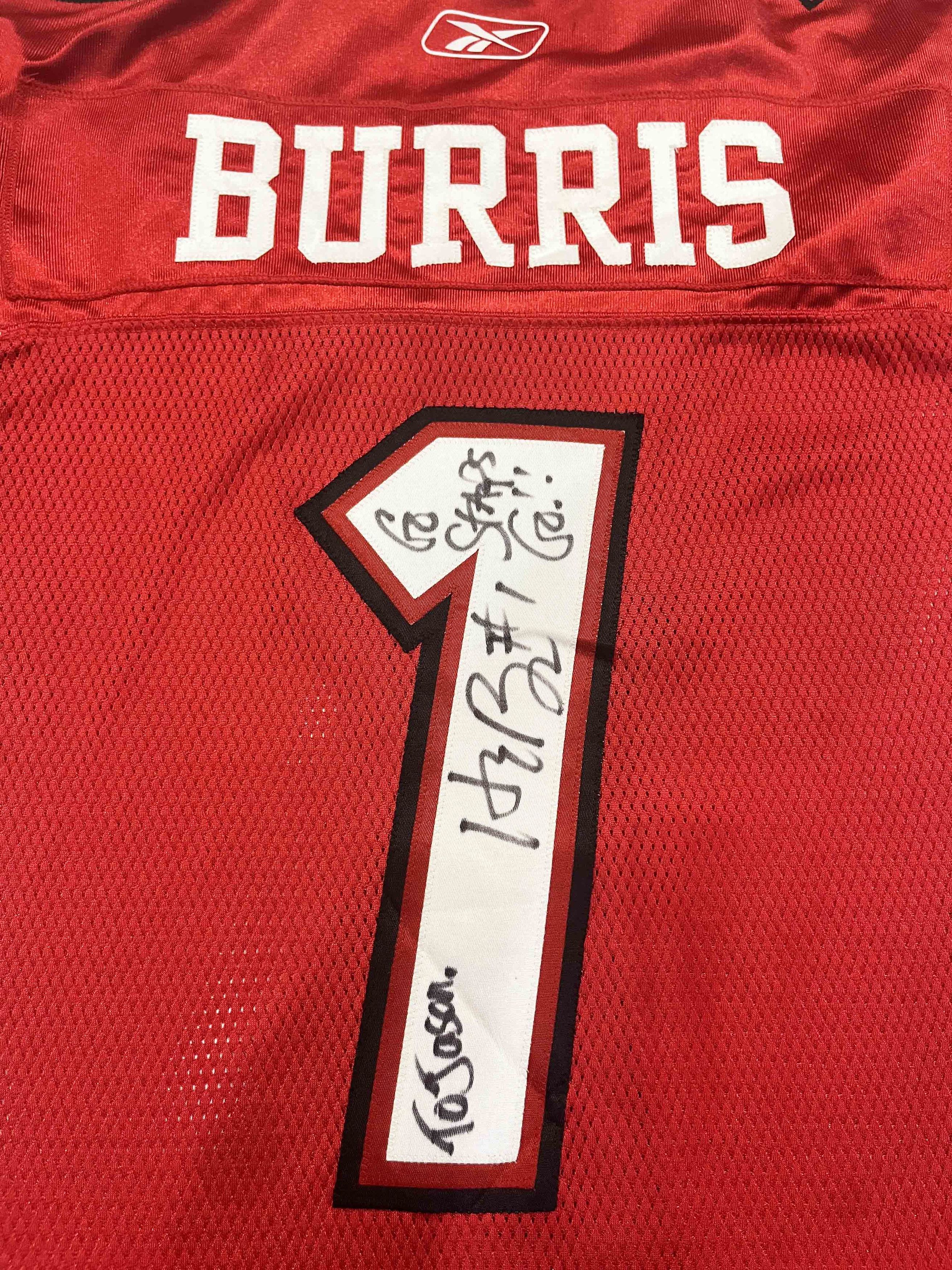 Reebok Reebok CFL Calgary Stampeders BURRIS #1 Football Jersey Size US S / EU 44-46 / 1 - 6 Thumbnail