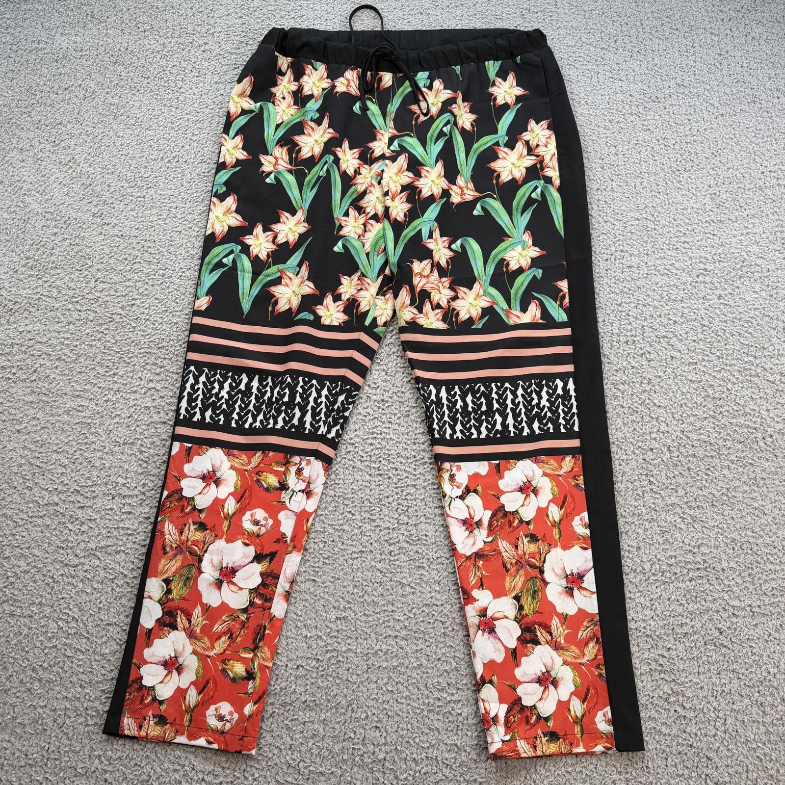 Clover Canyon Clover Canyon Floral Print Statement Pants Women M USA Made Size 32" / US 10 / IT 46 - 1 Thumbnail