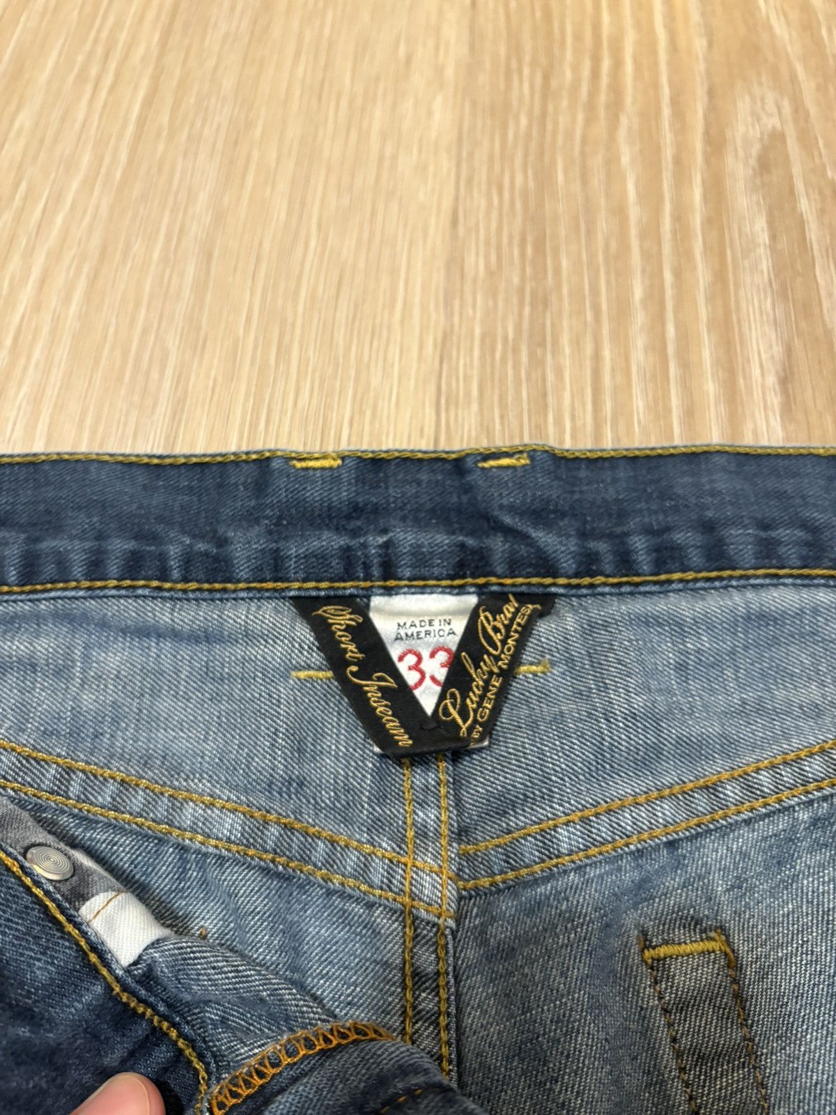 Lucky Brand Vintage Lucky Brand Jeans – Made in USA – Dark Wash Size US 33 - 5 Thumbnail