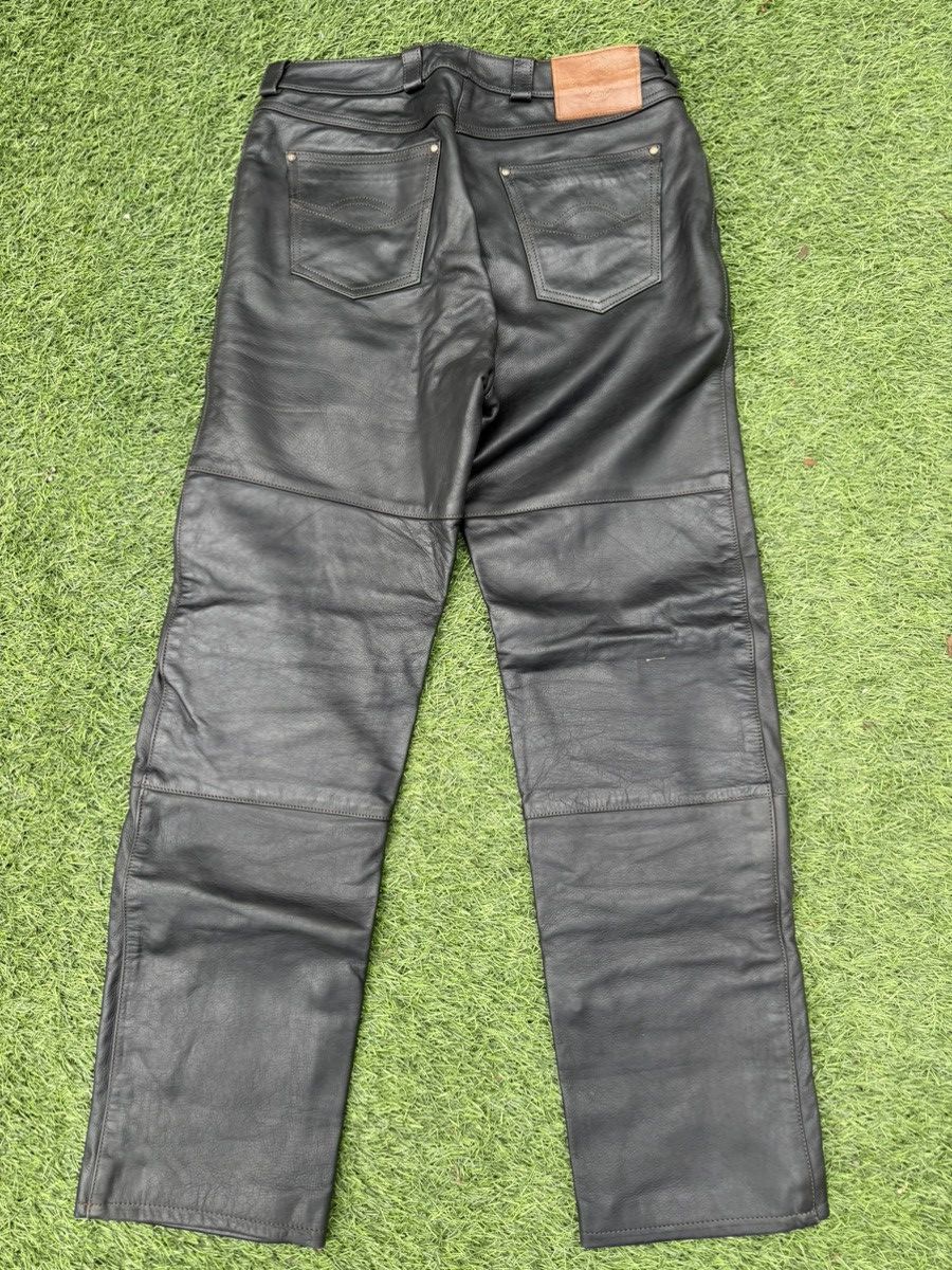 Other REUSCH insulated Motorcycle Leather Pants, chocolate brown Size US 32 / EU 48 - 2 Thumbnail
