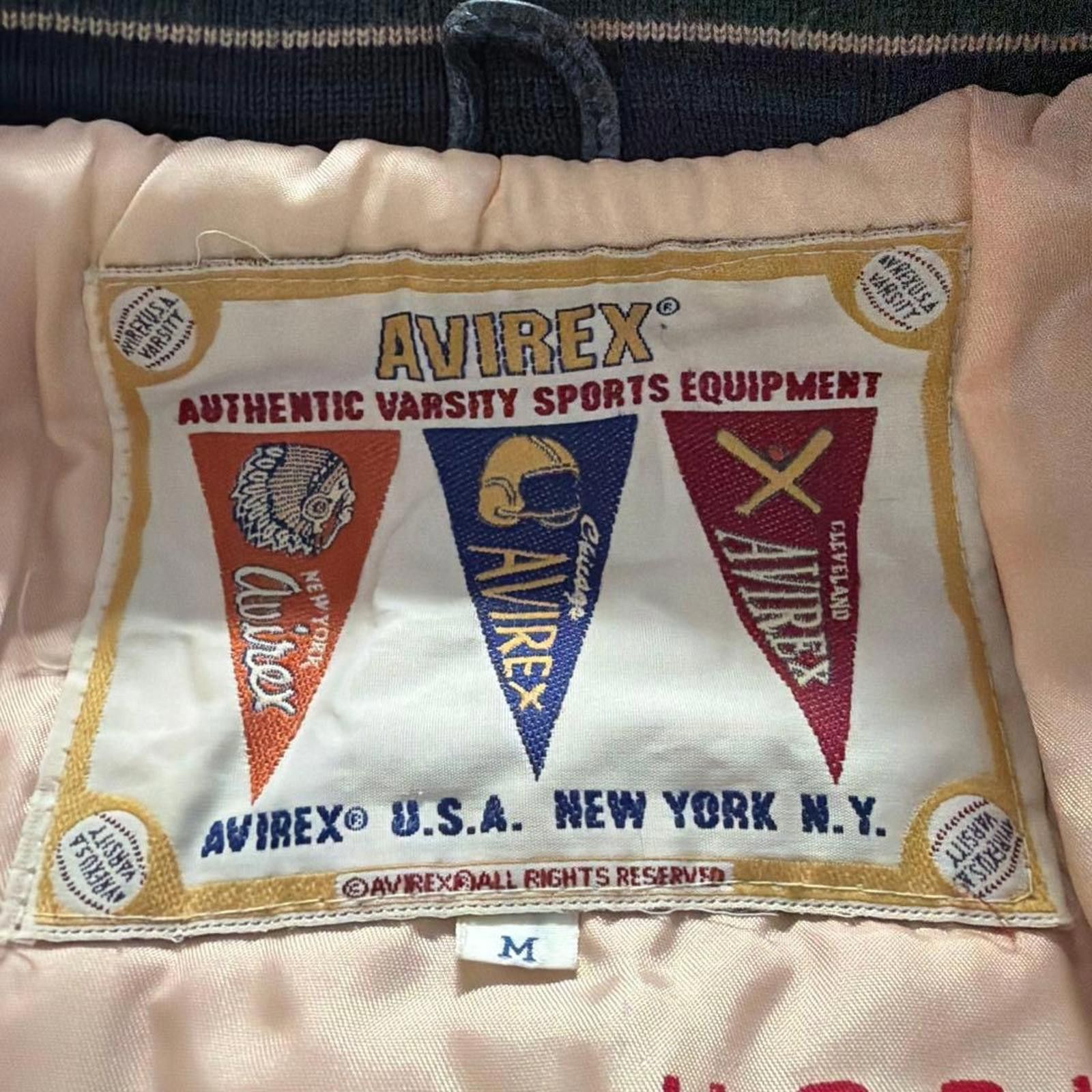 Avirex Avirex - Vintage Canada Hockey Leather Jacket Size US M / EU 48-50 / 2 - 4 Thumbnail