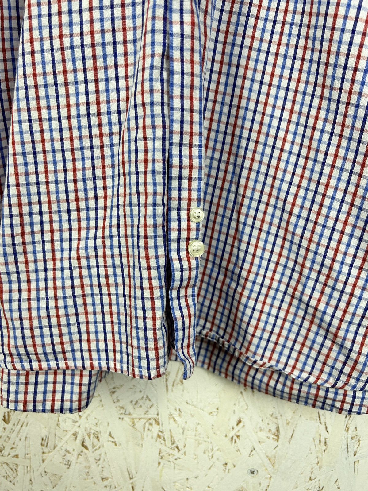 Burberry 90s Burberry London Checkered Basic Short Sleeve Shirt Size US XXL / EU 58 / 5 - 5 Thumbnail