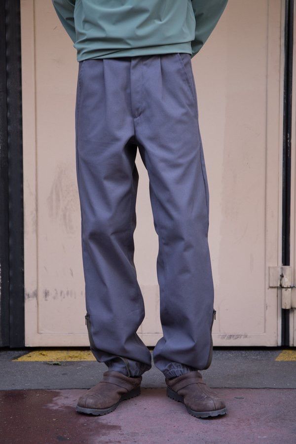 GR10K AW20 Klopman Challenger Twill Gray Pants Size US 32 / EU 48 - 1 Thumbnail