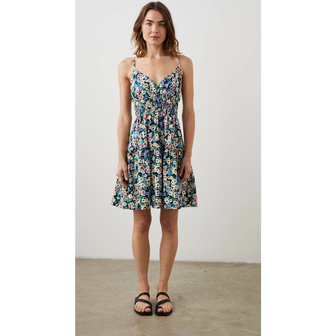 image of Rails Carmen Dress Wildflower Meadow NWT in Blue, Women's (Size Small)