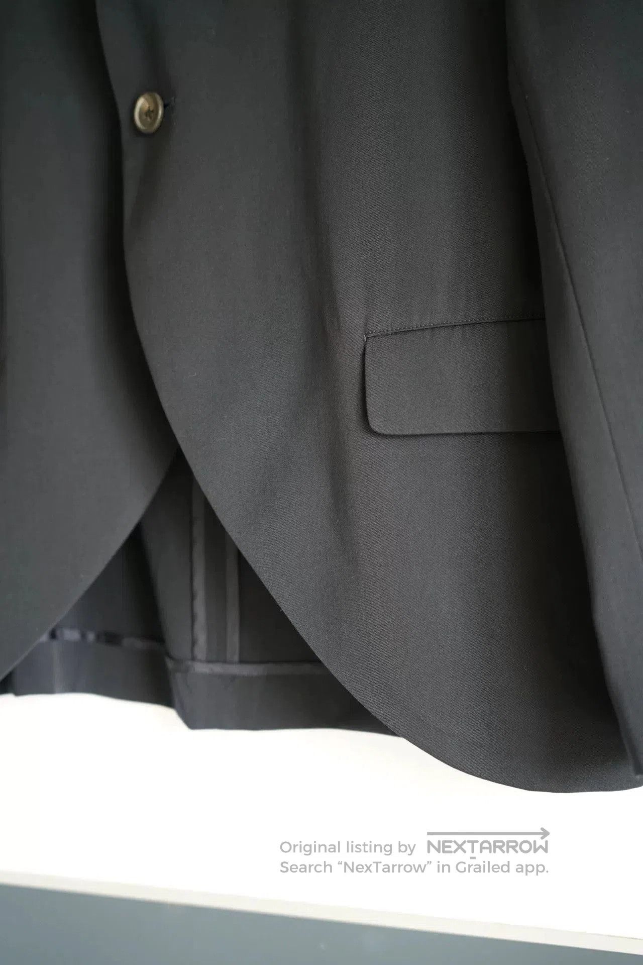 Yohji Yamamoto yohji yamamoto draped hem suit jacket. Size US M / EU 48-50 / 2 - 3 Thumbnail