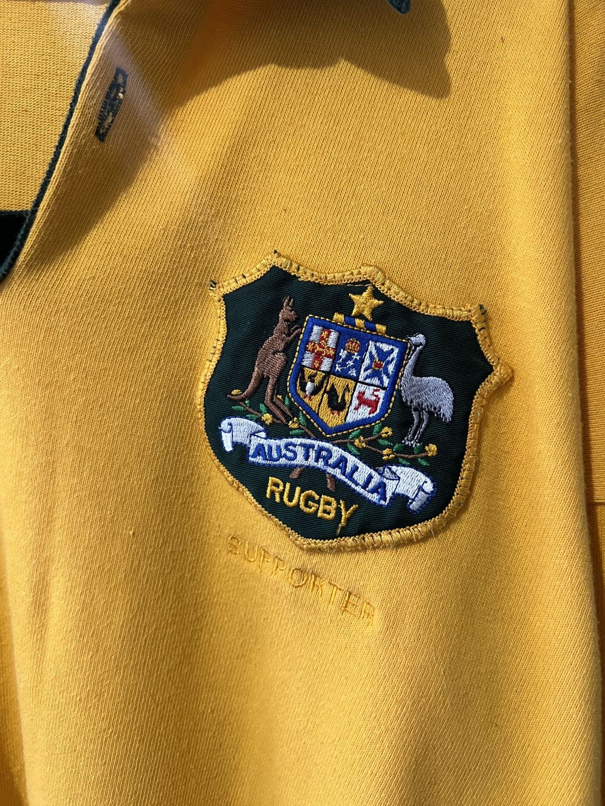 Canterbury of New Zealand × Vintage 1980s VINTAGE CANTERBURY OF AUSTRALIA COTTON RUGBY SHIRT Size US M / EU 48-50 / 2 - 6 Thumbnail