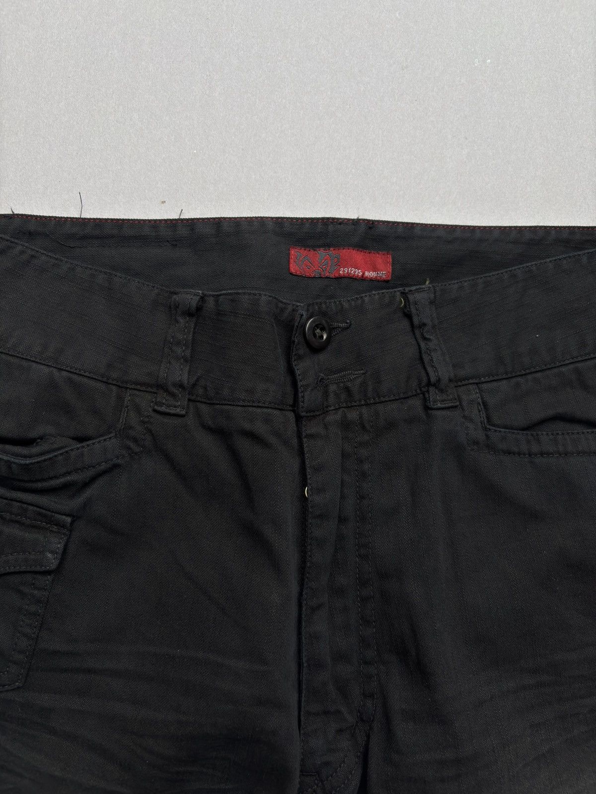 Japanese Brand 291295 lace-up flare pants Size US 28 / EU 44 - 3 Thumbnail