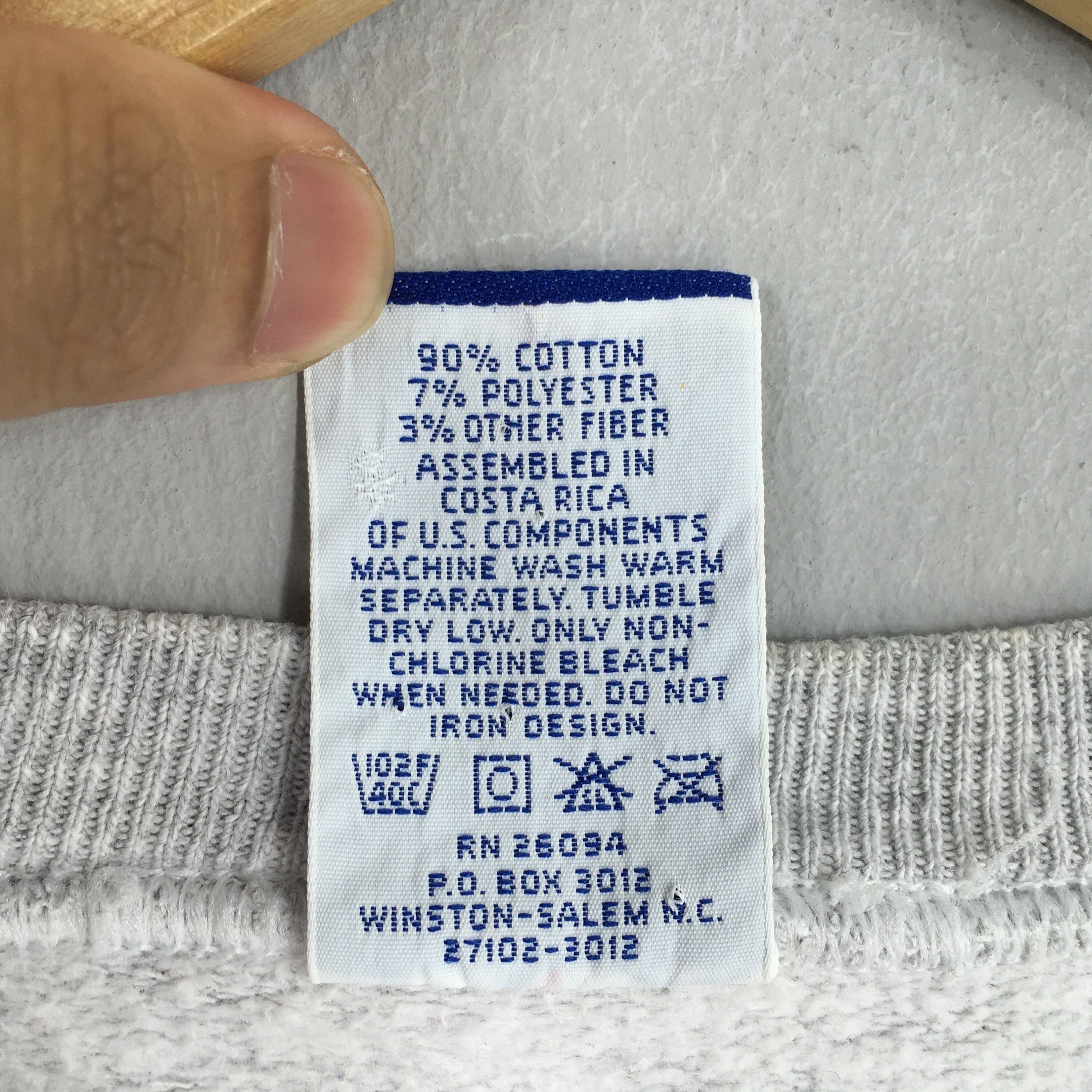 Champion Vintage 90s Champion Sportswear Gray Sweatshirt Medium Size US M / EU 48-50 / 2 - 6 Thumbnail