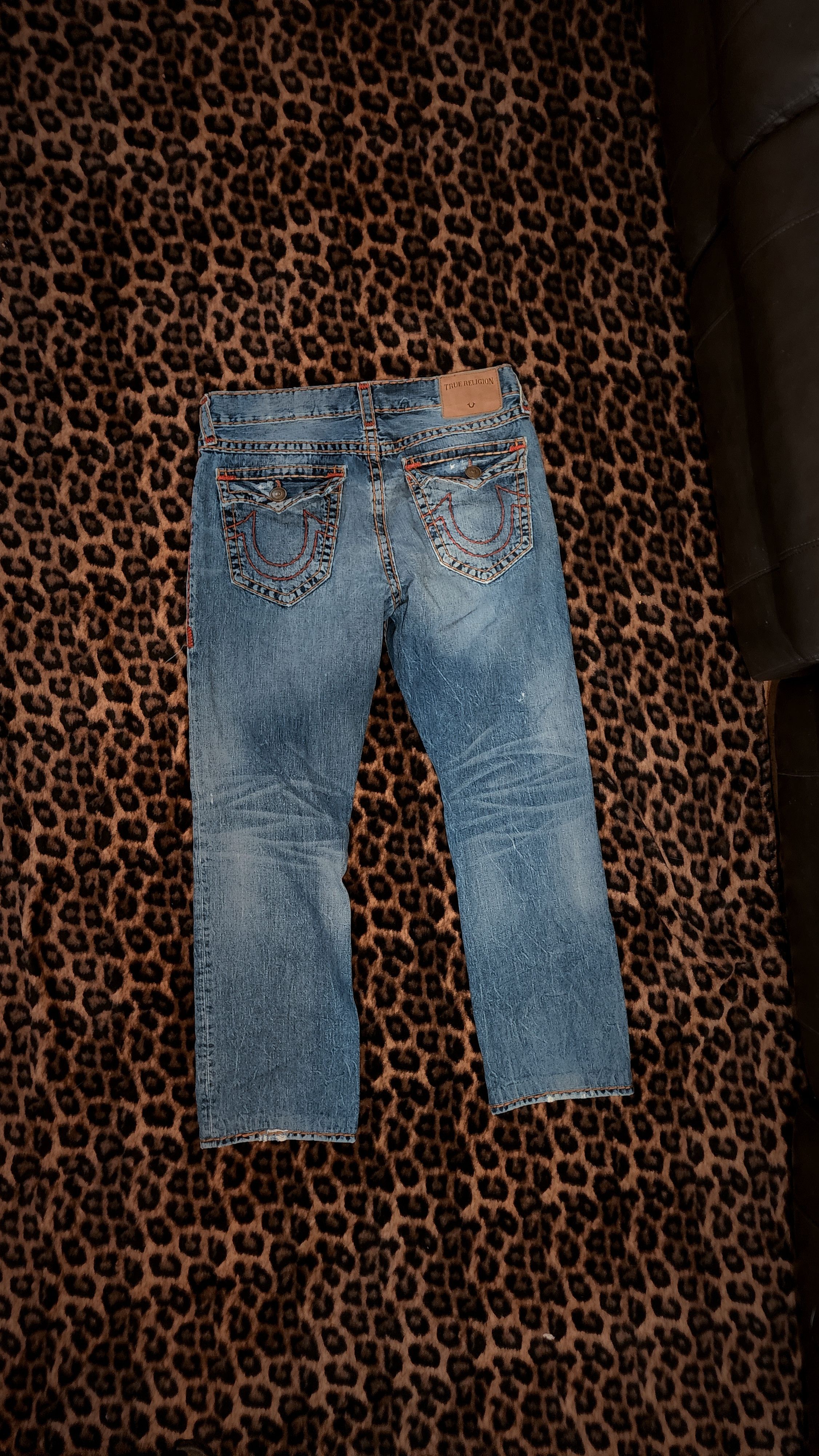 True Religion True Religion Super T Vintage Jeans Size US 36 / EU 52 - 1 Thumbnail