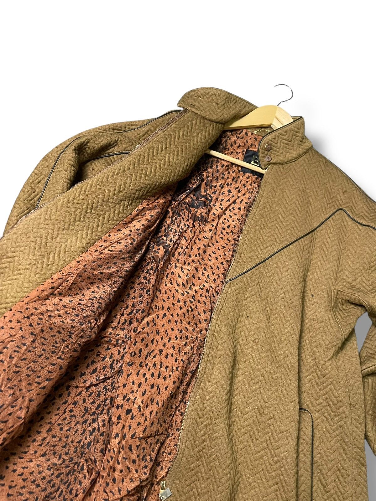 Japanese Brand × Vintage GK Japanese Brand Zipped Long Coat (76) Size US S / EU 44-46 / 1 - 6 Thumbnail