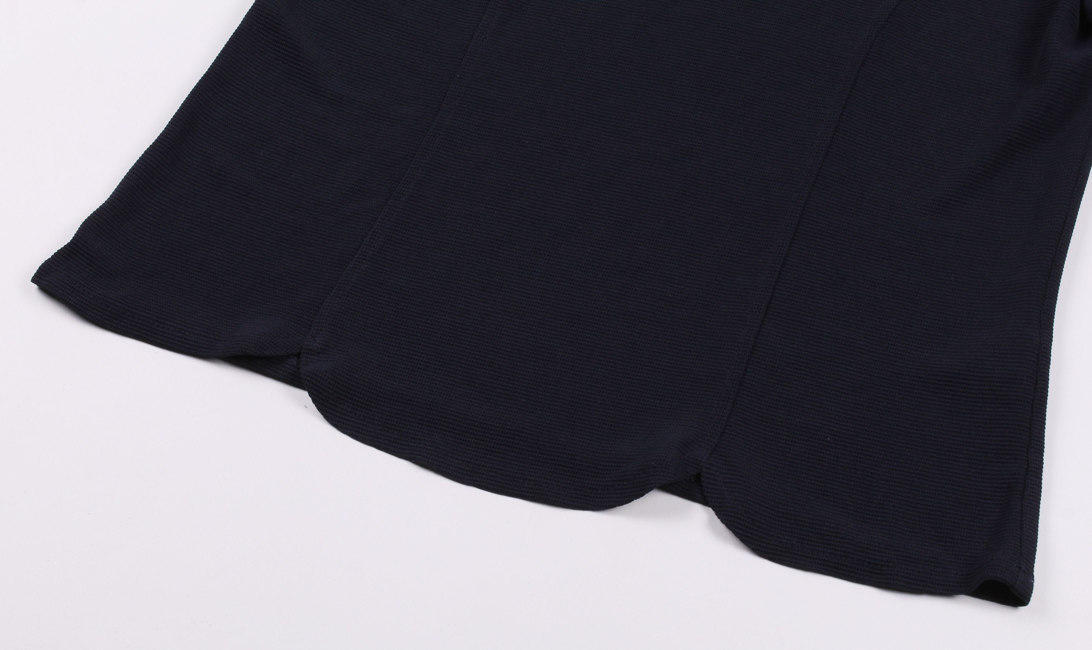 Burberry Vintage Burberrys Navy Small Logo Blouse Top Size M / US 6-8 / IT 42-44 - 5 Thumbnail