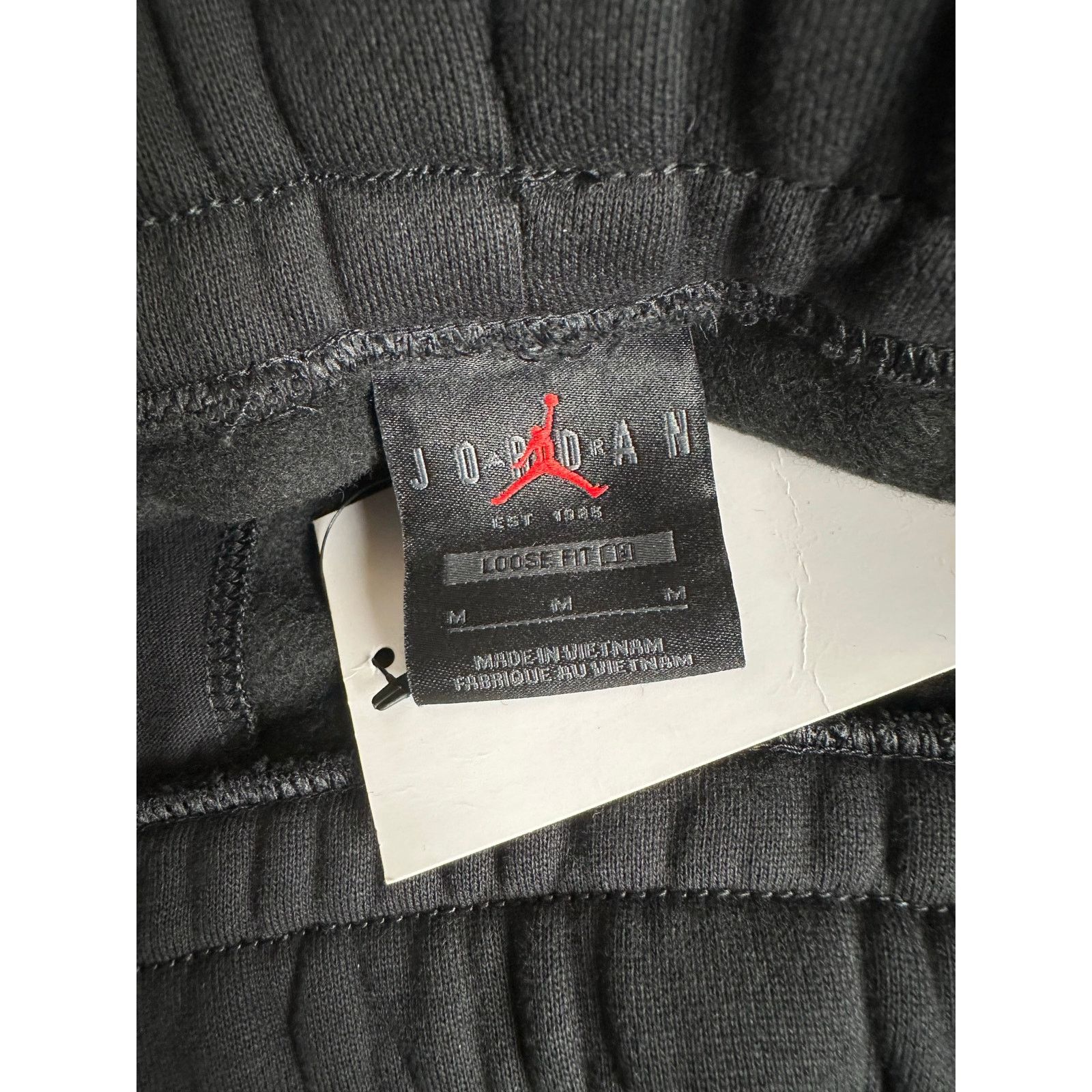 Jordan Brand Black Jordan Sweatpants FD7224-010 Size M - NEW Size 28" / US 6 / IT 42 - 3 Thumbnail
