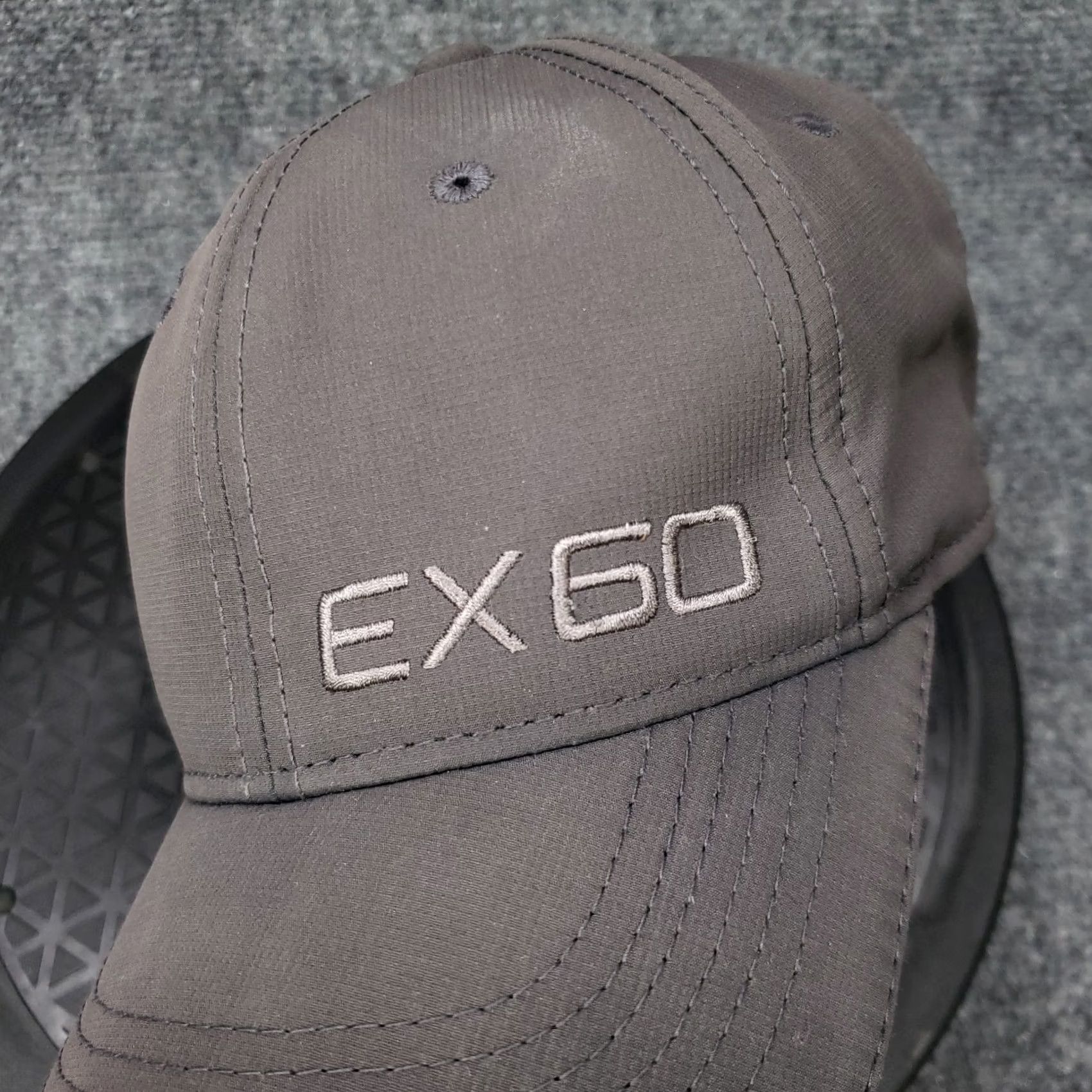 Vintage Tiara Yachts EX60 Cap Men's Adjustable Gray Strap American Made Size ONE SIZE - 5 Thumbnail