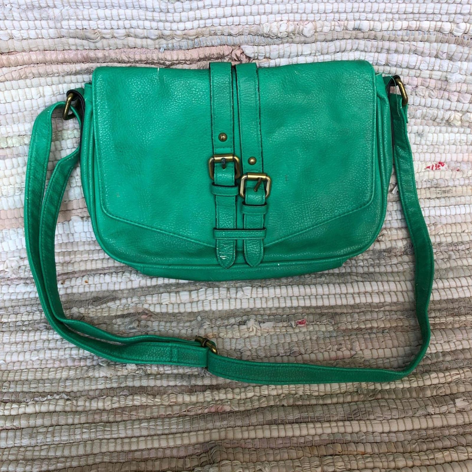 Merona Women s Green Merona Y2K Shoulder Purse Grailed