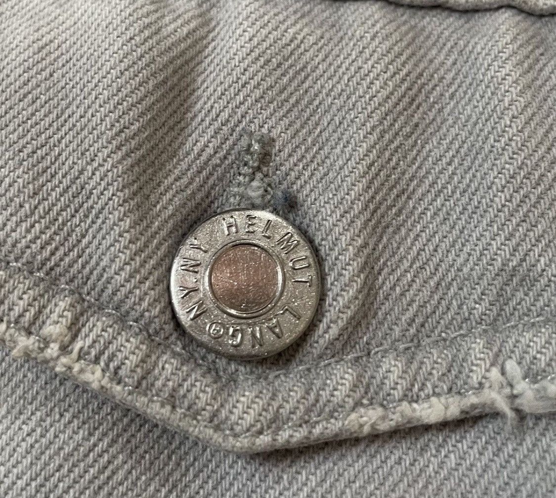 Helmut Lang Vintage helmut lang washed white denim jacket Size US S / EU 44-46 / 1 - 7 Thumbnail