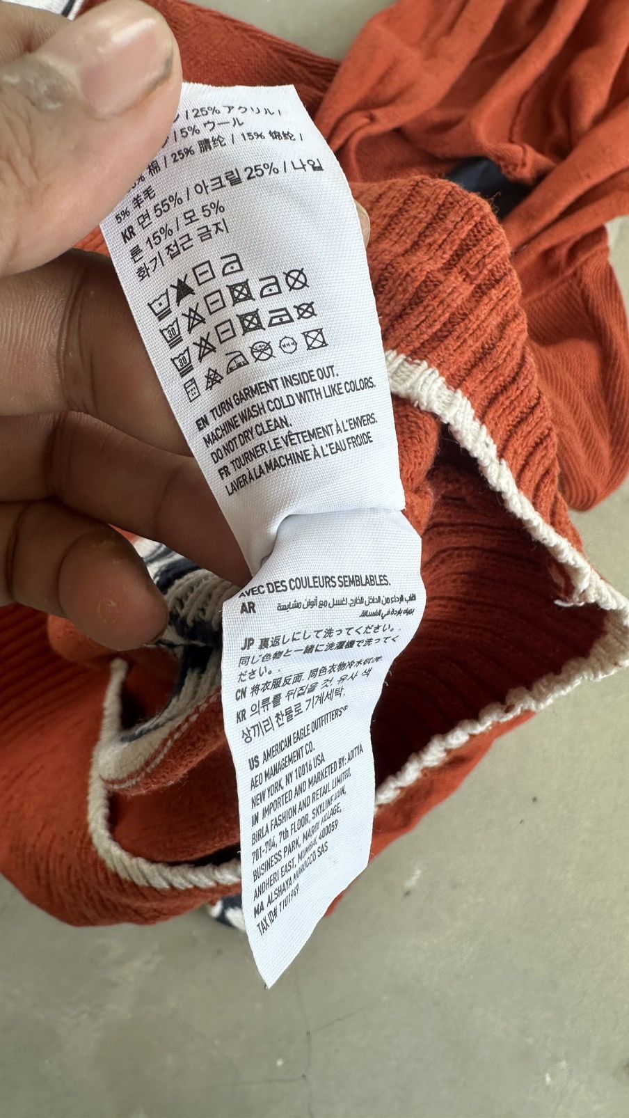 American Eagle Outfitters AMERICAN EAGLE PATTERN NAVAJO AZTEC HOODIE Size US L / EU 52-54 / 3 - 5 Thumbnail