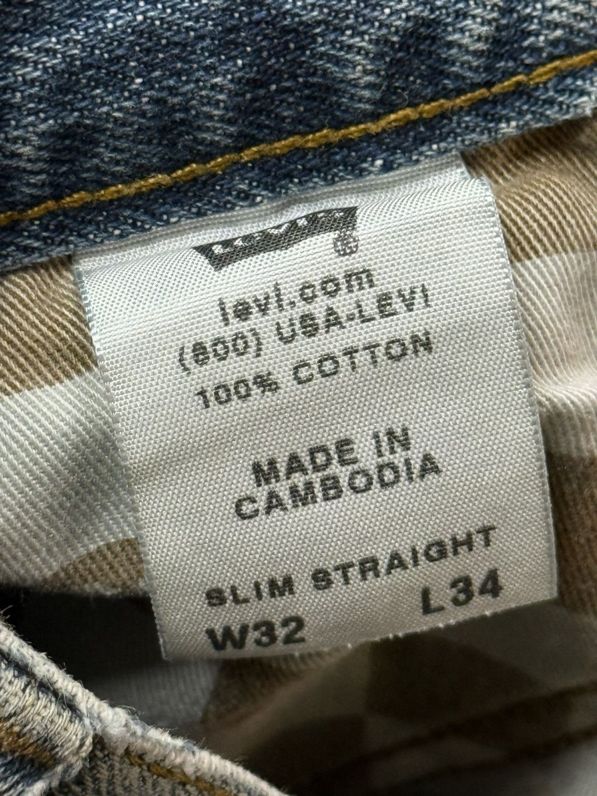 Levi's Vintage Checkered Levi Distressed Slim Hole Knee Denim Jeans Size US 32 / EU 48 - 16 Thumbnail