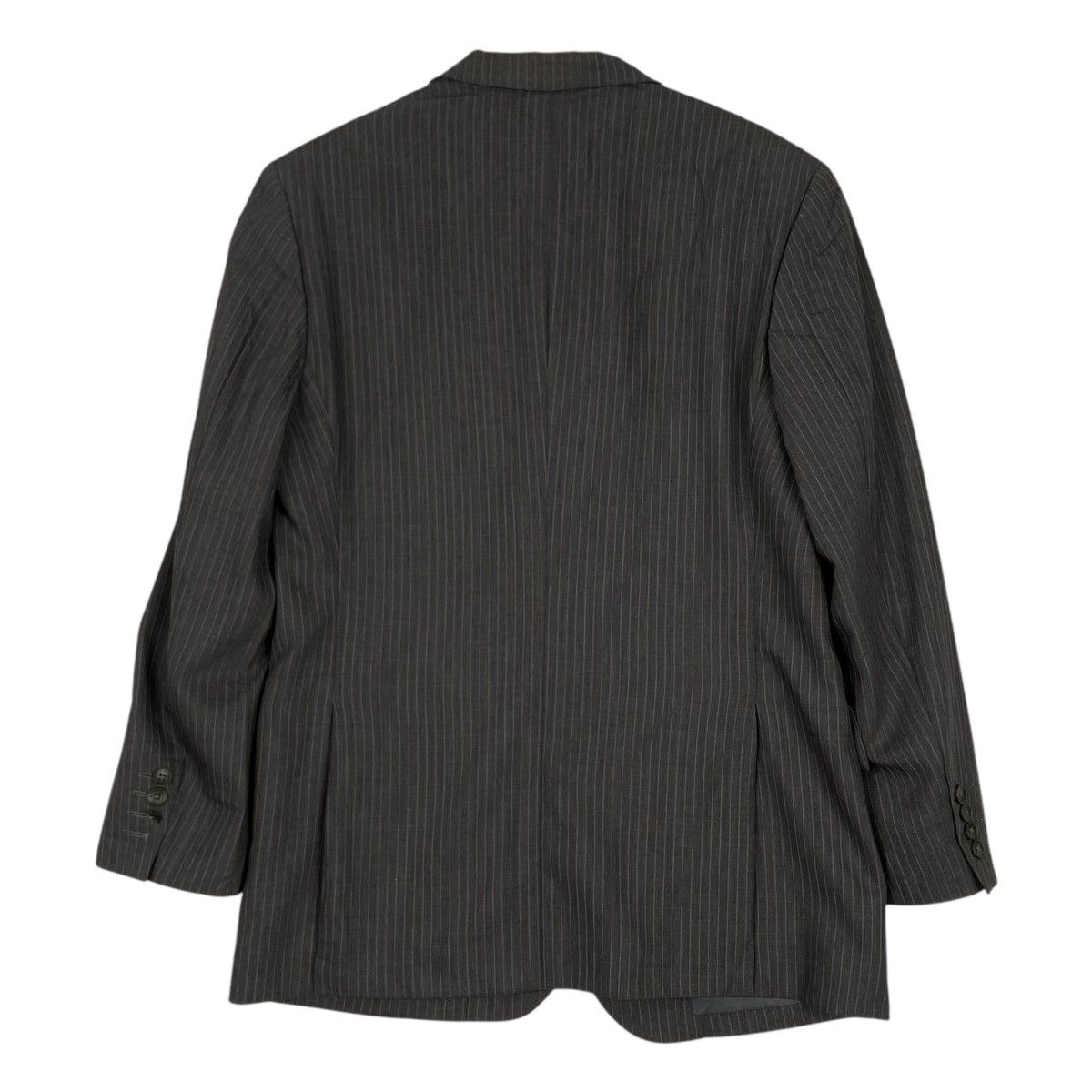 Balenciaga × Vintage Vintage striped blazer Balenciaga Grey Size 52R - 5 Thumbnail