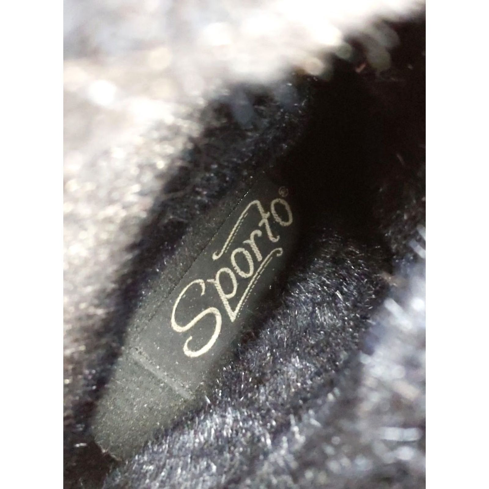 Vintage Sporto Womens Boots Snow Warm Insulated Black Mid-Calf Faux Fur Winter Leather 8M Womens Mens? Size US 8 / IT 38 - 6 Thumbnail