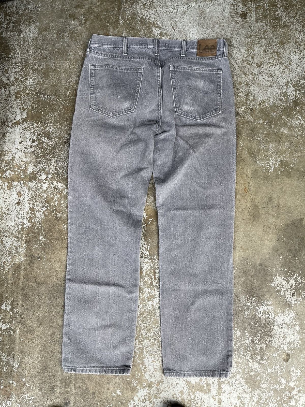 Lee Lee Regular Fit Worwear Denim Pants Size US 34 / EU 50 - 2 Thumbnail