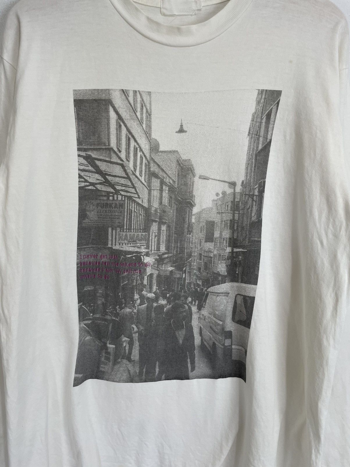 Beams Plus RETRO JAPANESE NOSTALGIC PANORAMIC CITY VIEW LONGSLEEVE Size US L / EU 52-54 / 3 - 2 Thumbnail