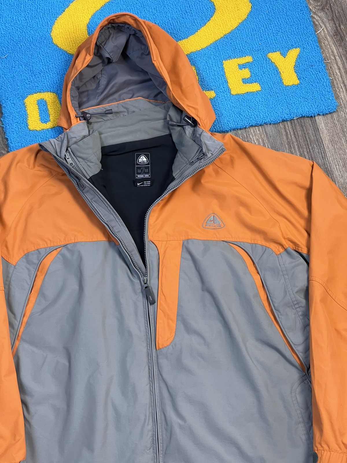 Nike × Nike ACG × Vintage Vintage Nike ACG Winter Jacket With Thermal Lining Orange Size US XL / EU 56 / 4 - 3 Thumbnail