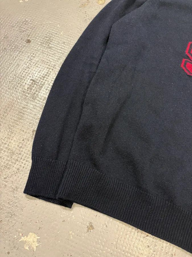 Saint Laurent Paris FW2017 Saint Laurent Navy SL Logo University Wool Sweater Size US M / EU 48-50 / 2 - 7 Thumbnail