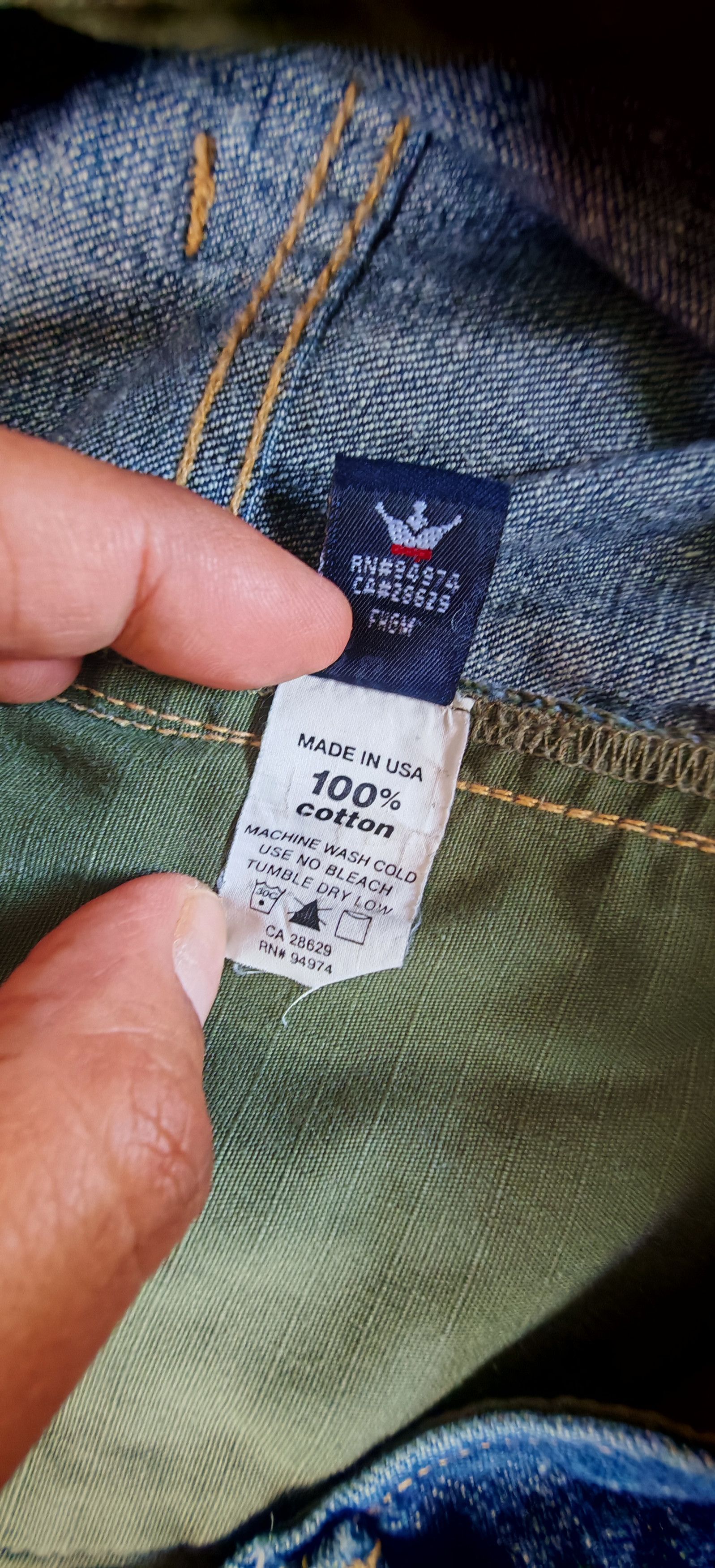 Stussy Vintage stussy denim jeans Size US 32 / EU 48 - 7 Thumbnail