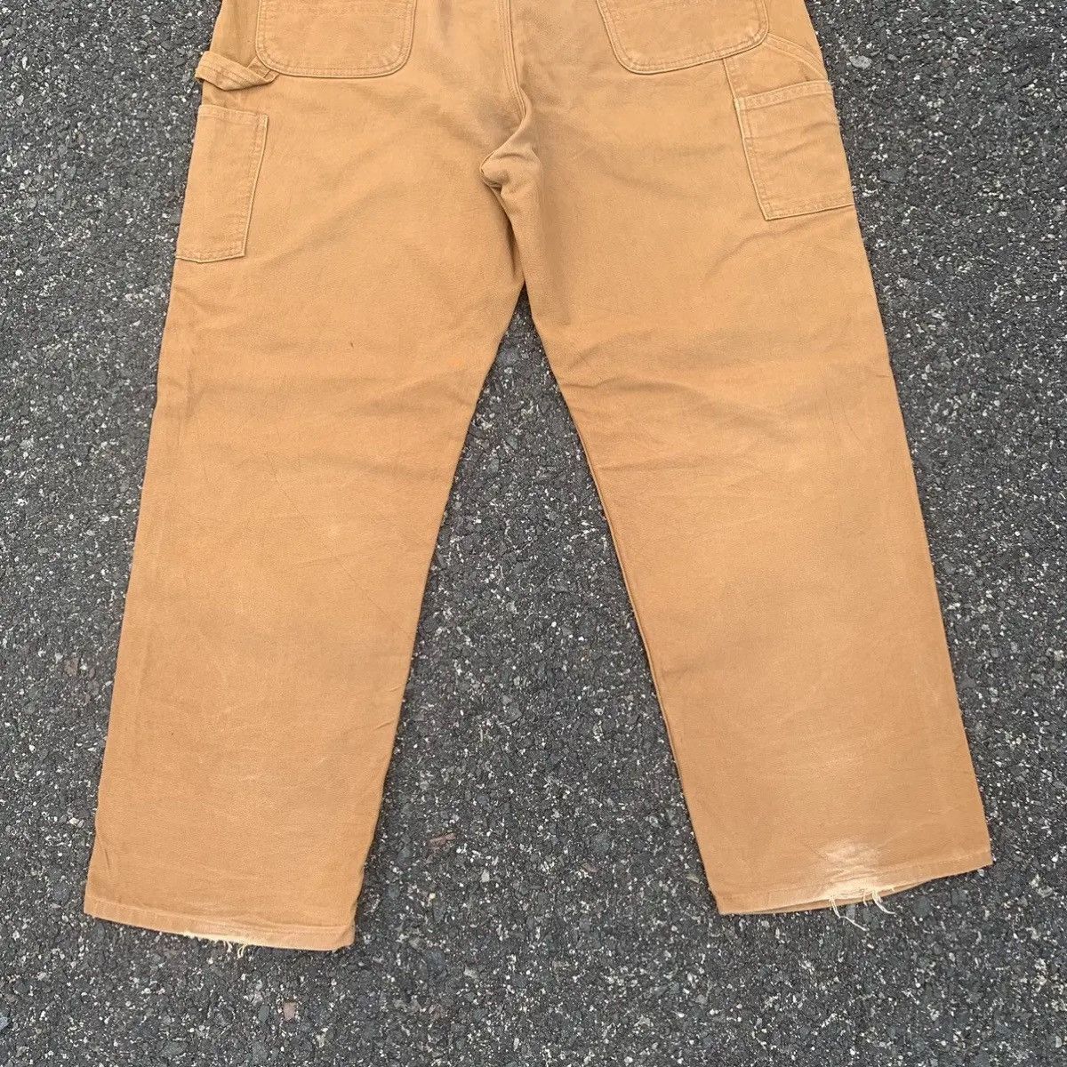 Carhartt CARHARTT TROUSERS DUCK CANVAS WORK WEAR CARPENTER PANTS Size US 39 - 10 Thumbnail